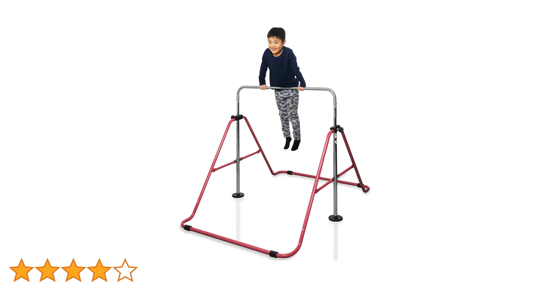 Amazon | RiZKiZ 鉄棒 室内 子供 折りたたみ鉄棒 耐荷重100kg SG